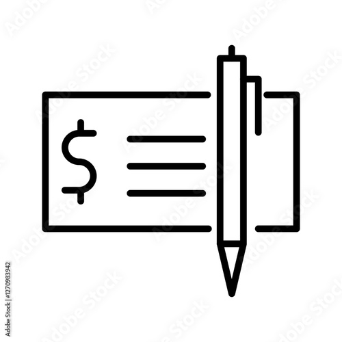 Paycheck Vector Icon