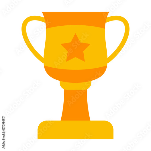 Triumph Token Vector Design Icon Style
