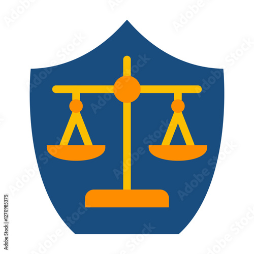 Fairness Crest Vector Design Icon Style