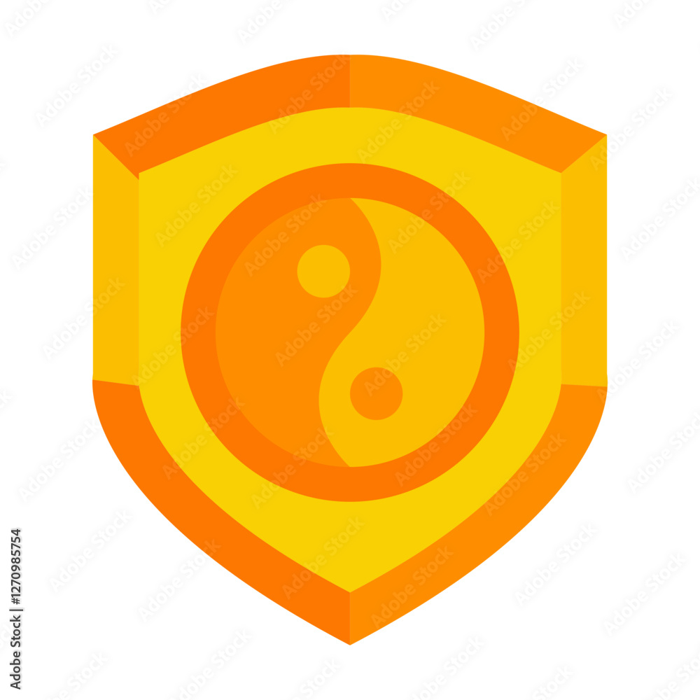 Harmony Insignia Vector Design Icon Style Harmony Insignia Vector Design Icon Style