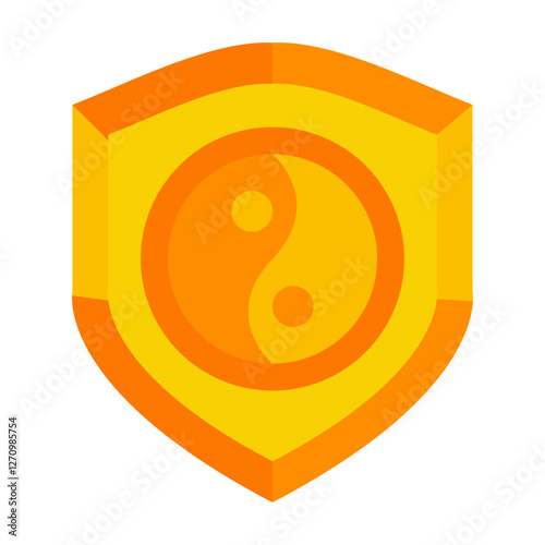 Harmony Insignia Vector Design Icon Style