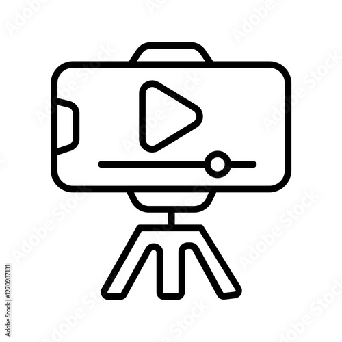Vlog Vector Icon