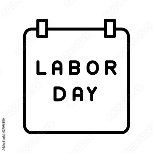 Labor Day Parade Vector Icon