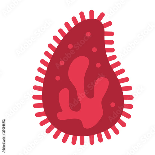 Parasite Emblem Vector Design Icon Style