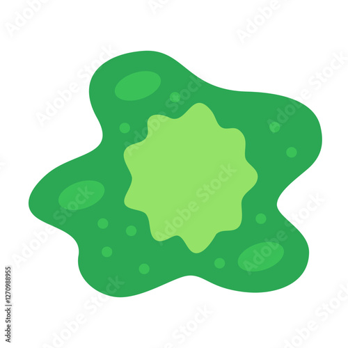 Algae Cell Vector Design Icon Style