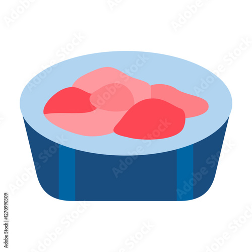 Osso Buco Vector Design Icon Style