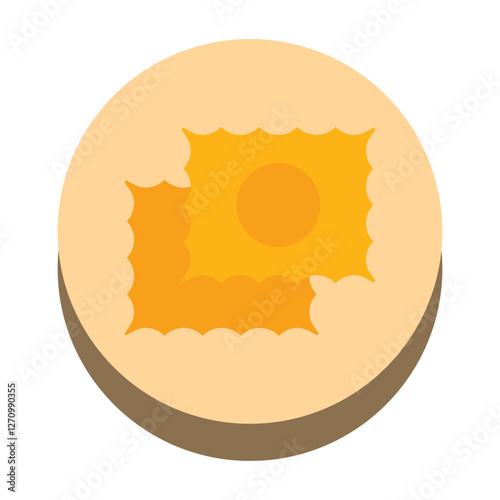 Ravioli Vector Design Icon Style