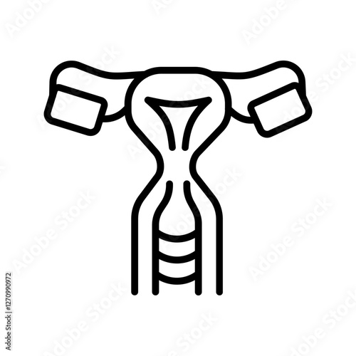 Reproductive Organs Vector Icon