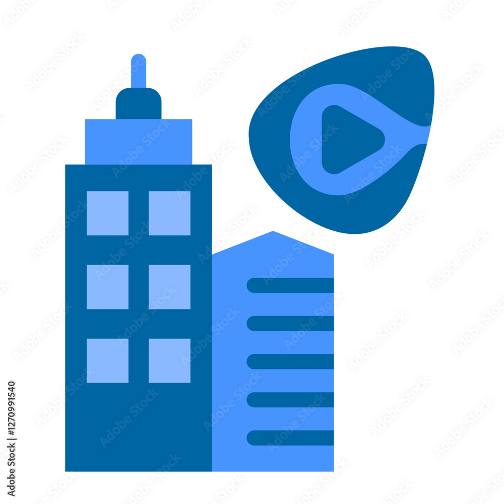 Metropolitan Rhapsody Vector Design Icon Style Metropolitan Rhapsody Vector Design Icon Style