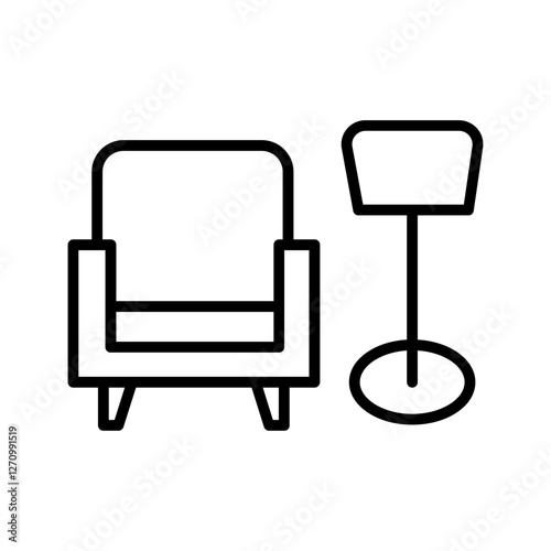 Cozy Corner Vector Icon