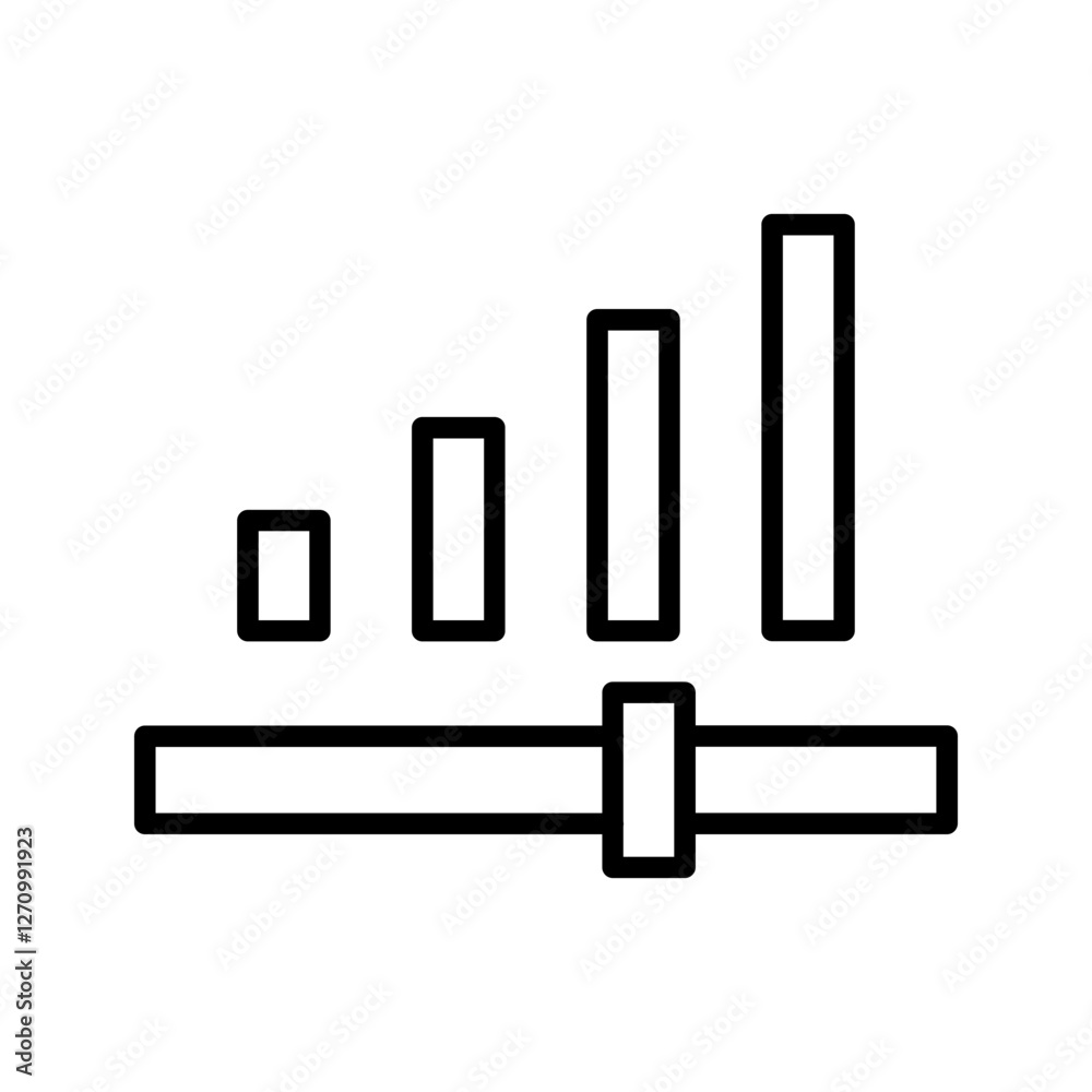 Signal Strength Vector Icon Signal Strength Vector Icon