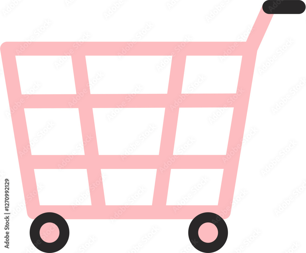 shopping cart flat icon shopping cart flat icon