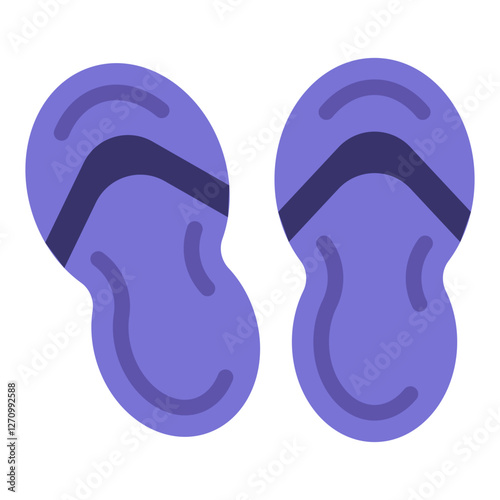 Flip-flops Vector Design Icon Style