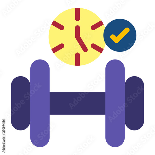 Daily Exercise Vector Design Icon Style