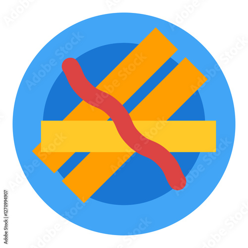 Blue Plate Special Vector Design Icon Style