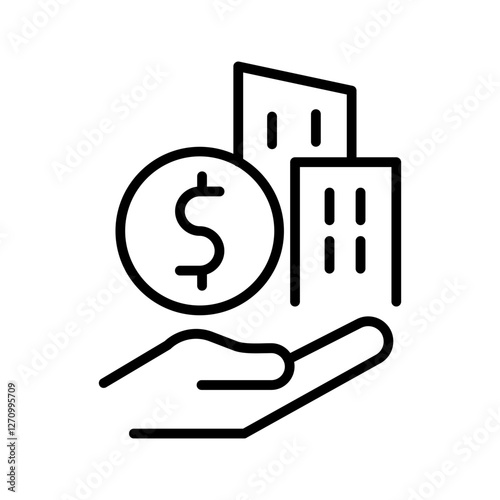 Rent Payment Vector Icon