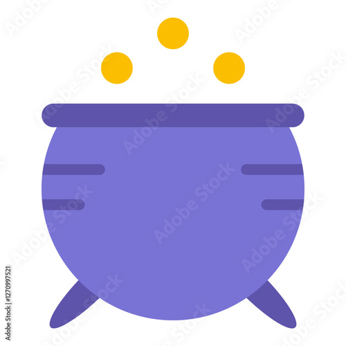 Witch's Potion Vector Design Icon Style