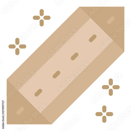 Moonstone Gem Vector Design Icon Style