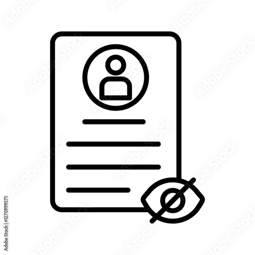 Hidden Persona Vector Icon