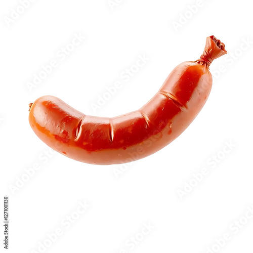 Sausage isolated on transparent background