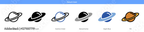 Saturn Icon Set