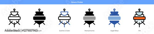 Space Probe Icon Set