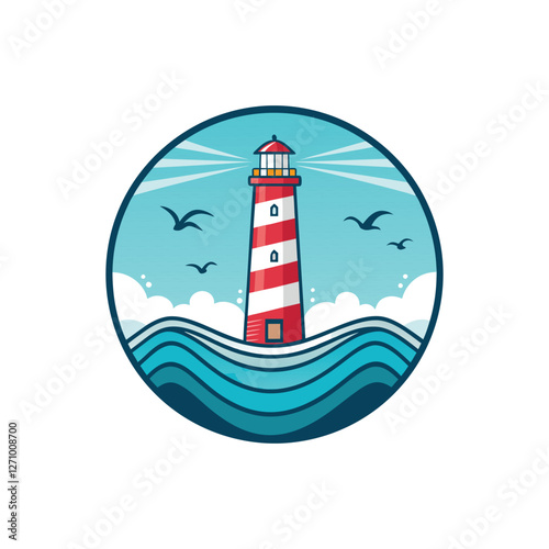 light house logo design
