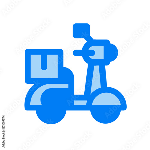 scooter shipment duo tone icon