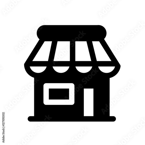 marketplace glyph icon