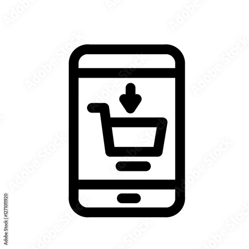 wish list line style icon