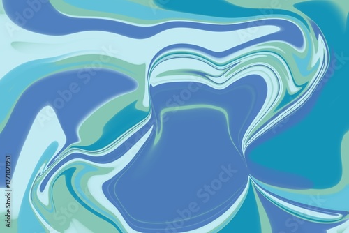 Blue chill marble abstract pattern ideal for design elements 