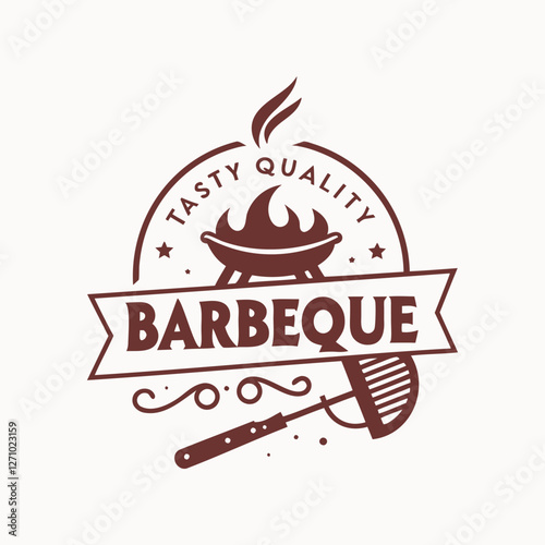 BBQ logos, Barbecue logos, Grills logos, 