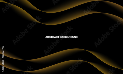 luxury background with gold shapes in the corners. editable
