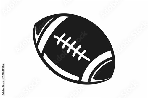 american football   silhouette vector