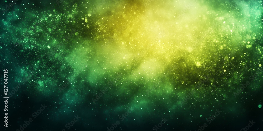 Fototapeta premium Neon Green Gradient Background with a Grainy Texture, Generative AI