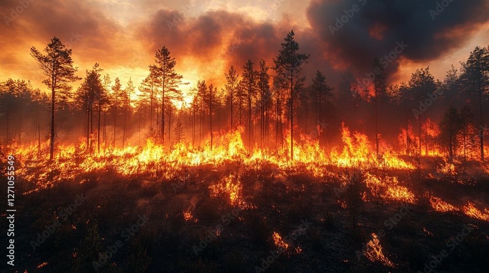 Intense Forest Fire Intense Forest Fire