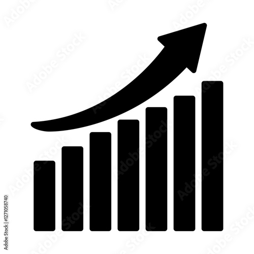 Growth Chart glyph icon
