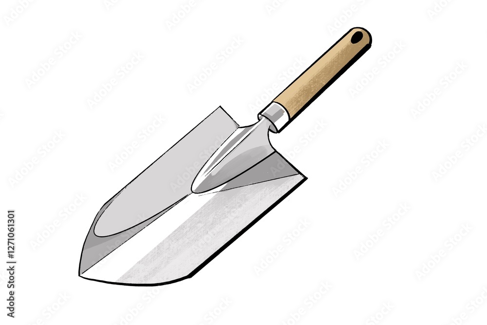 Shovel illustration gardening farm green Shovel illustration gardening farm green