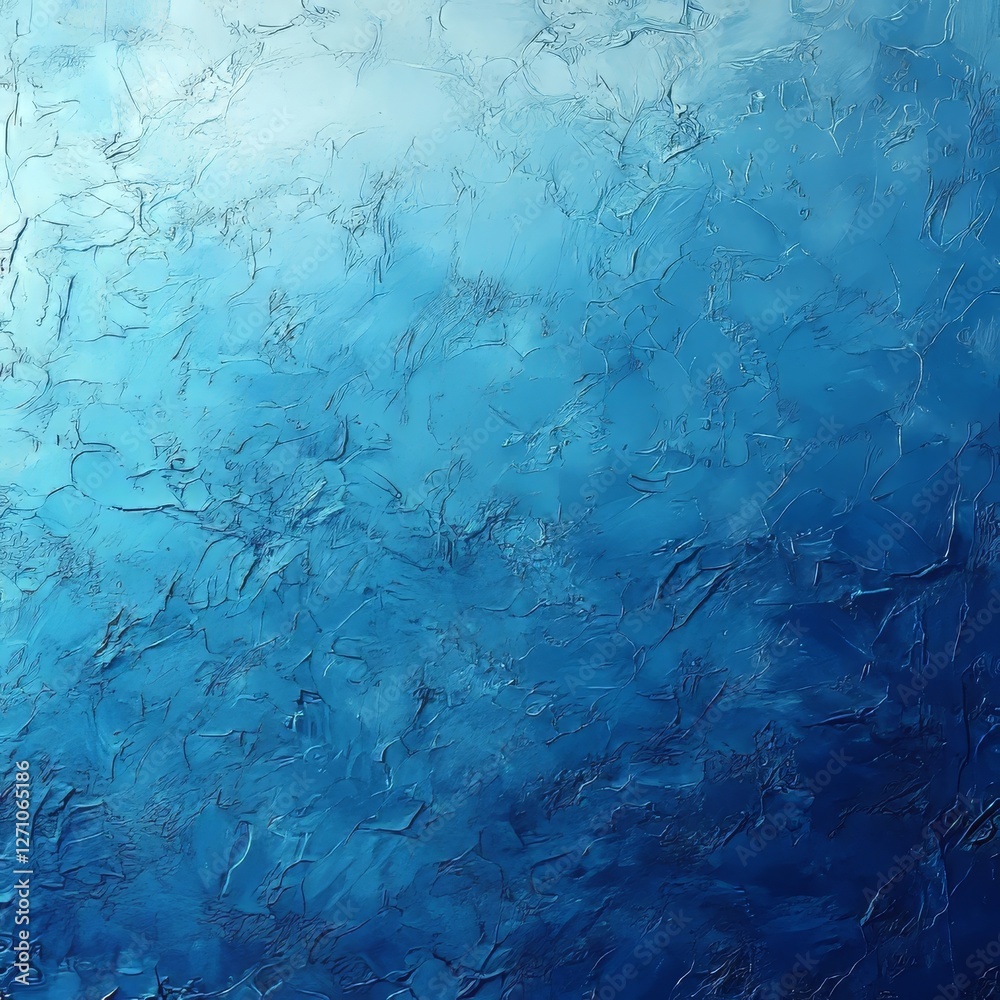Abstract Blue Gradient Background with a Grainy Texture, Generative AI Abstract Blue Gradient Background with a Grainy Texture, Generative AI
