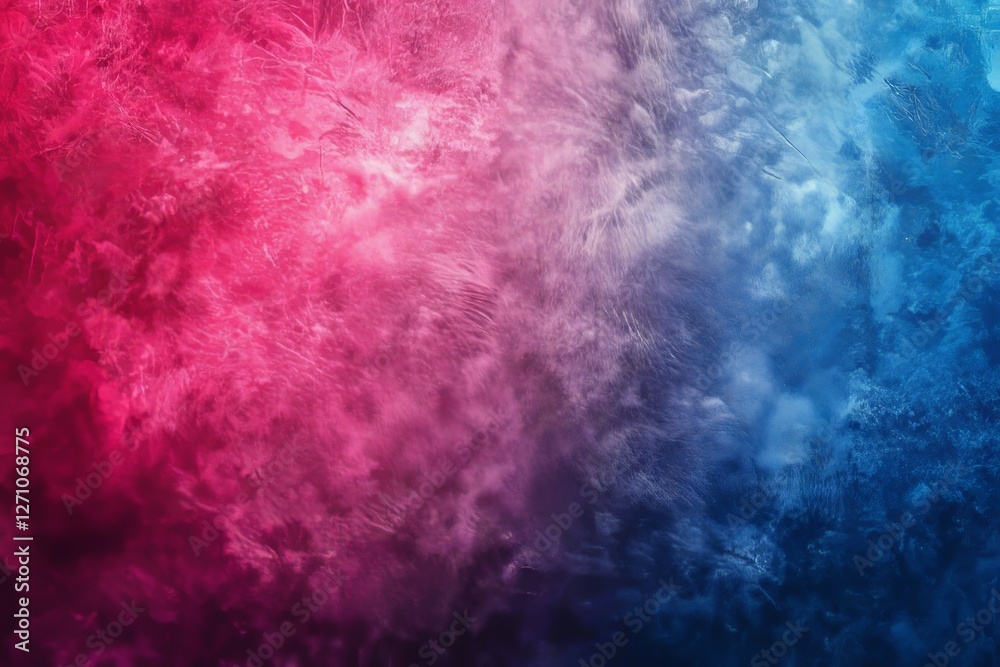 Fototapeta premium Red-Blue Gradient Background with a Grainy Texture, Generative AI