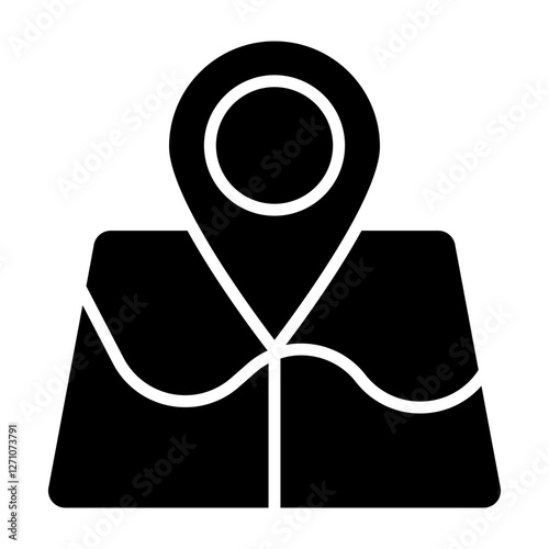 RealTime Tracking glyph icon