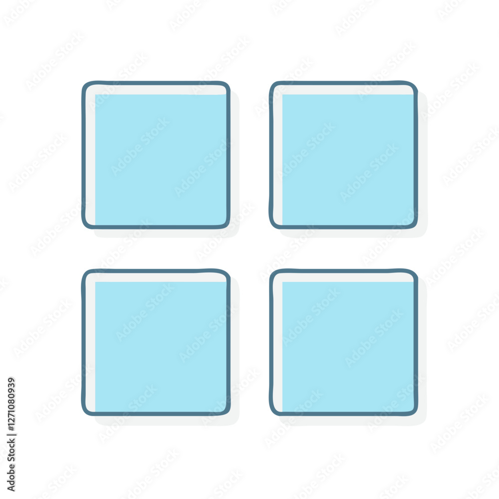 grid view icon, grid view vector illustration-simple illustration of grid view, perfect for grid view logos and icons grid view icon, grid view vector illustration-simple illustration of grid view, perfect for grid view logos and icons