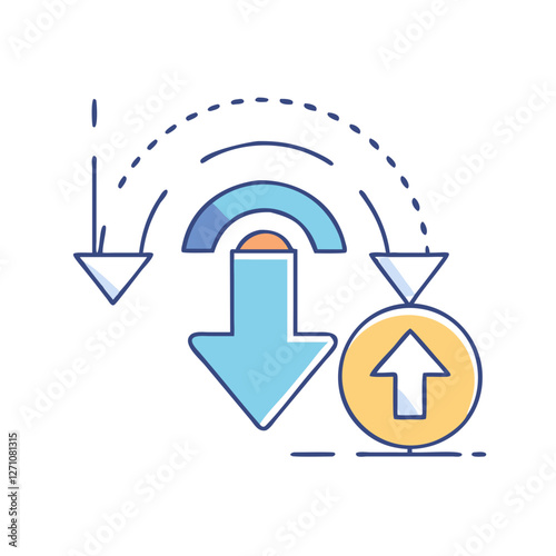 low bandwidth icon, low bandwidth vector illustration-simple illustration of low bandwidth, perfect for low bandwidth logos and icons