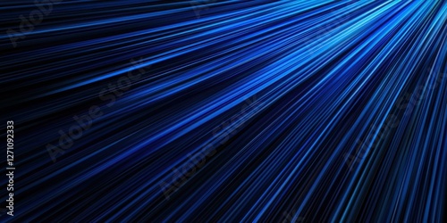 A dynamic blue abstract background with streaks of light, evoking a sense of speed and energy.