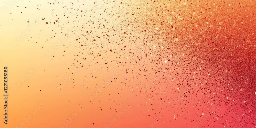 Warm Orange Gradient Background with a Grainy Texture, Generative AI Warm Orange Gradient Background with a Grainy Texture, Generative AI