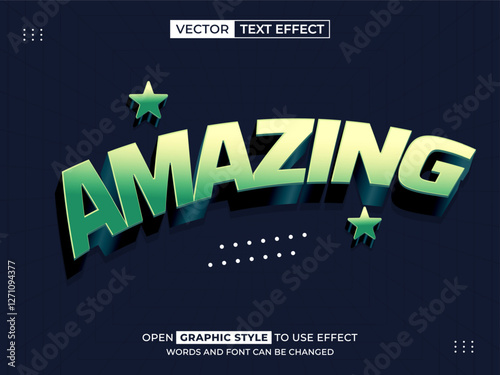 amazing 3d text effect, font effect, 3d font for title