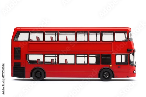 A classic London transportation icon on a clean white background