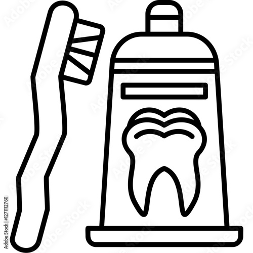 Toothpaste Icon