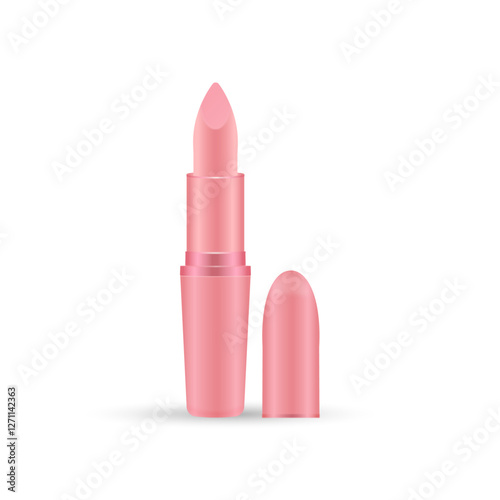 Lipstick, realistic design