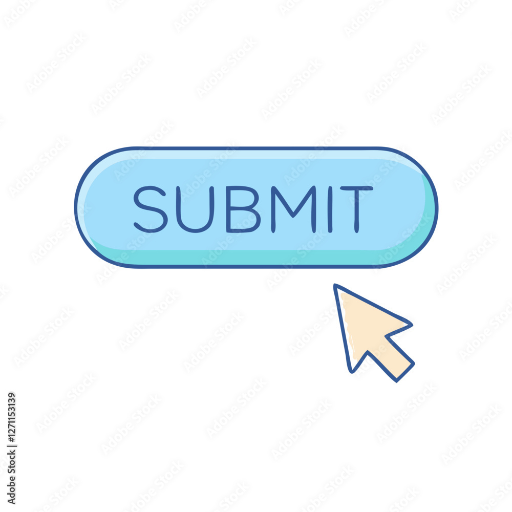 submit button icon, submit button vector illustration-simple illustration of submit button, perfect for submit button logos and icons submit button icon, submit button vector illustration-simple illustration of submit button, perfect for submit button logos and icons